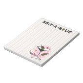 Knit-A-Holic Notitieblok (Linkerzijde)