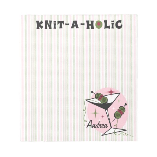 Knit-A-Holic Notitieblok (Voorkant)