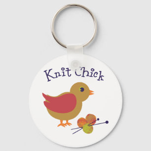 Knit Chick Sleutelhanger