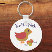 Knit Chick Sleutelhanger (Voorkant)