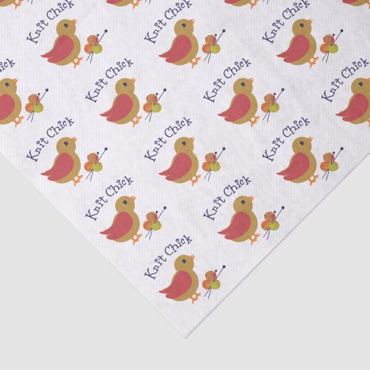 Knit Chick Tissuepapier (Detail)