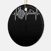 Knit Crochet Knitter Gift Crocheting Sheep Knittin Keramisch Ornament (Links)