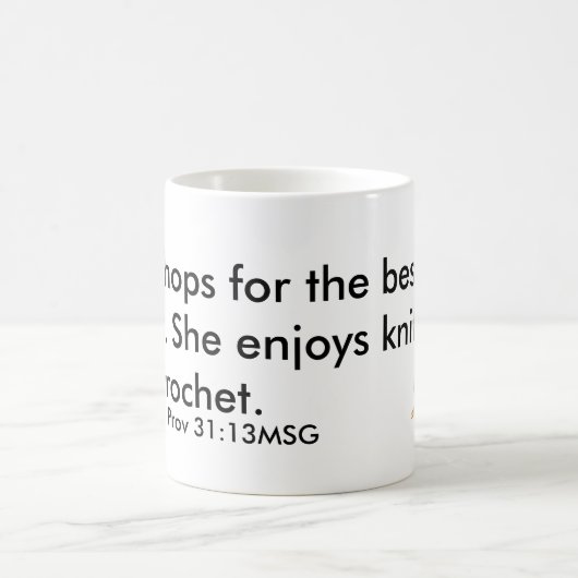 Knit Crochet Mok (Center)