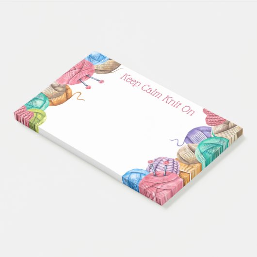 Knit Crochet Yarn Post-it Notes (Schuin)