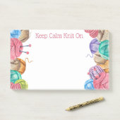 Knit Crochet Yarn Post-it Notes (Op bureau)