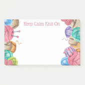 Knit Crochet Yarn Post-it Notes (Voorkant)
