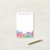 Knit Crochet Yarn Post-it Notes (Op bureau)