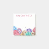 Knit Crochet Yarn Post-it Notes (Voorkant)