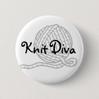 Knit Diva Ronde Button 5,7 Cm
