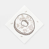 KNIT DONUT Standaard Luncheon Papieren servetten (Hoek)