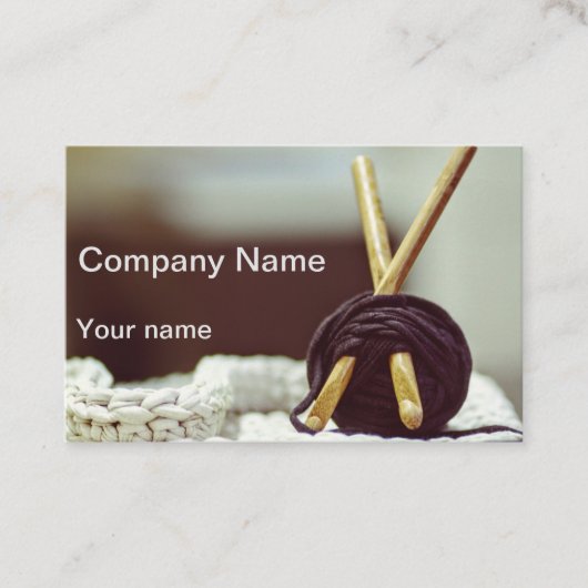 Knit en Visitekaartje (Voorkant)