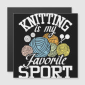 Knit gebeurt er grappig door Shirt te slaan Knitte (Voorkant / Achterkant)
