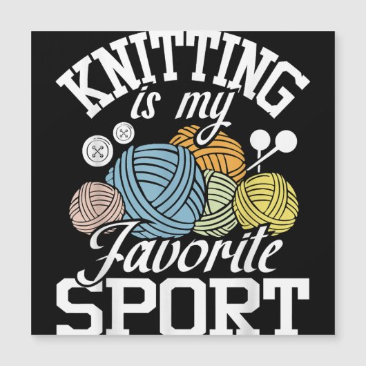 Knit gebeurt er grappig door Shirt te slaan Knitte (Voorkant)