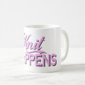 Knit gebeurt Koffie-Mok Koffiemok (Voorkant rechts)