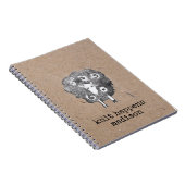 Knit gebeurt op persoonlijke titel notitieboek (Rechterzijde)