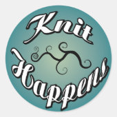 Knit gebeurt Stickers (Voorkant)