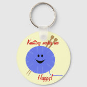 Knit Happy Sleutelhanger (Voorkant)