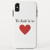 Knit is liefde - Case-Mate iPhone case (Achterkant)