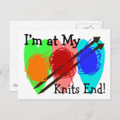 Knit Lovers Gifts Briefkaart (Voorkant / Achterkant)