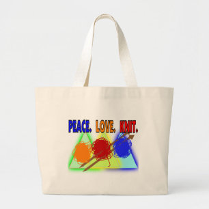 Knit Lovers Gifts Grote Tote Bag
