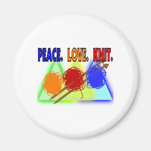 Knit Lovers Gifts Magneet