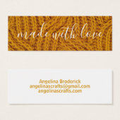 Knit Made with Love Knit Mini Labels Mini Visitekaartjes (Voorkant /achterkant)