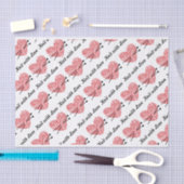 Knit met Love Yarn Hearts Crafts Pattern Tissuepapier (Craft)