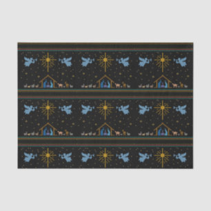 Knit Nativity Ugly Christmas Sweater Christelijk Tissuepapier