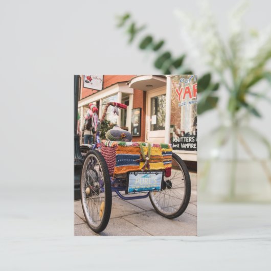 Knit One, Purl Two Briefkaart (Staand voorkant)