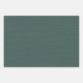 Knit pattern simple dark green Christmas holiday Inpakpapier Vel (Voorkant 2)