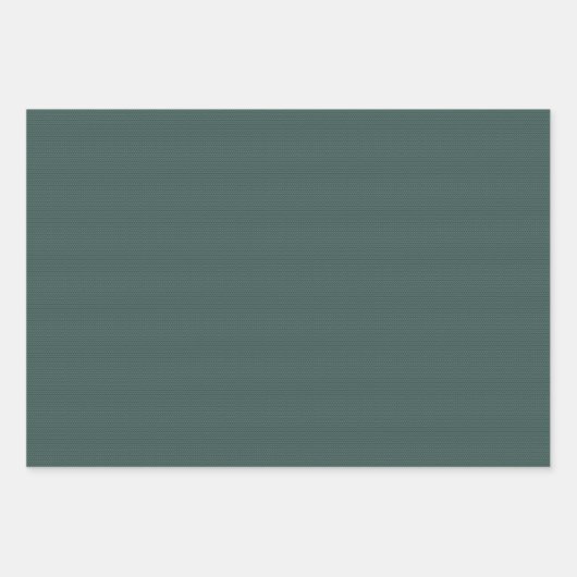 Knit pattern simple dark green Christmas holiday Inpakpapier Vel (Voorkant 2)