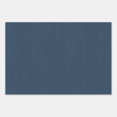 Knit pattern simple navy blue Christmas holiday Inpakpapier Vel (Voorkant)