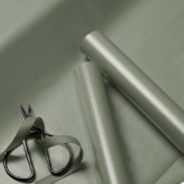 Knit pattern simple sage green Christmas holiday Cadeaupapier