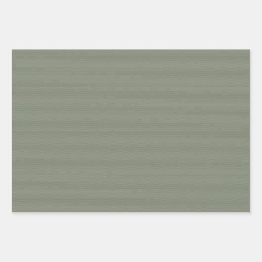 Knit pattern simple sage green Christmas holiday Inpakpapier Vel (Voorkant 2)