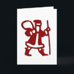 Knit Santa Feestdagen Kaart<br><div class="desc"></div>