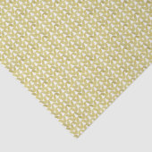 Knit Stitch Yarn Texture Crafts Faux Gold Foil Tissuepapier (Detail)