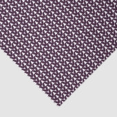 Knit Stitch Yarn Texture Crafts Paars Tissuepapier (Detail)
