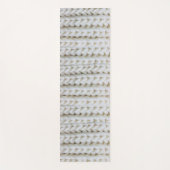Knit Stitches Wit Breien Yoga Mat (Voorkant)