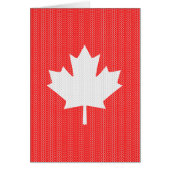 Knit Style Maple Leaf Knitting Motif (Voorkant)
