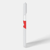 Knit Style Maple Leaf Knitting Motif Case-Mate iPhone Case (Achterkant / Rechts)