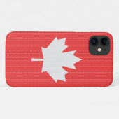 Knit Style Maple Leaf Knitting Motif Case-Mate iPhone Case (Achterkant (horizontaal))
