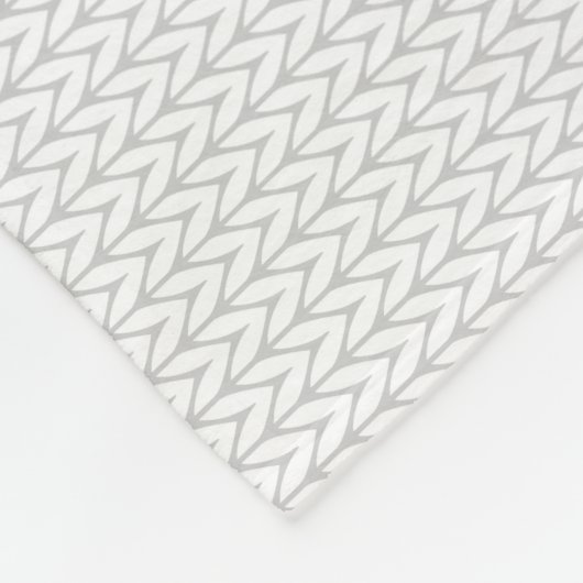 Knit Style Maple Leaf Knitting Motif Fleece Deken (Hoek)