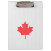 Knit Style Maple Leaf Knitting Motif Klembord (Voorkant)