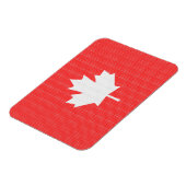 Knit Style Maple Leaf Knitting Motif Magneet (Linkerzijde)