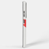 Knit Style Maple Leaf Knitting Motif Samsung Galaxy Hoesje (Rechterkant)