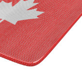 Knit Style Maple Leaf Knitting Motif Snijplank (Hoek)