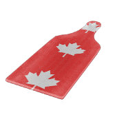 Knit Style Maple Leaf Knitting Motif Snijplank (Hoek)