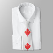 Knit Style Maple Leaf Knitting Motif Stropdas (Gebonden)