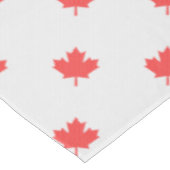 Knit Style Maple Leaf Knitting Motif Tafelkleed (Gekanteld)