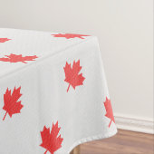 Knit Style Maple Leaf Knitting Motif Tafelkleed (Voorbeeld)
